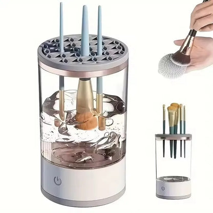 Limpiador Eléctrico de Brochas de Maquillaje con Vibración Sónica