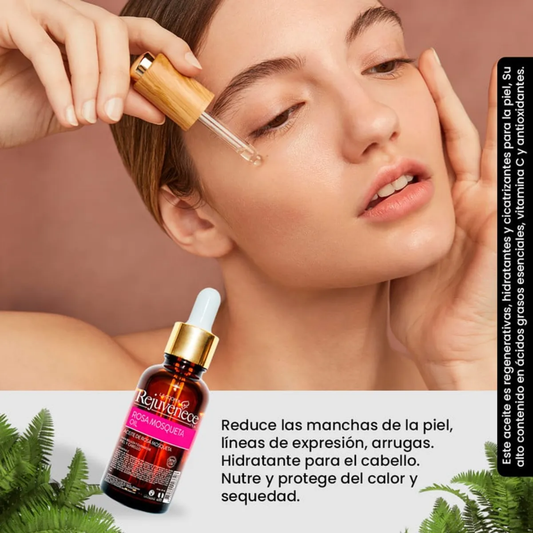Aceite De Rosa Mosqueta Rejuvenece